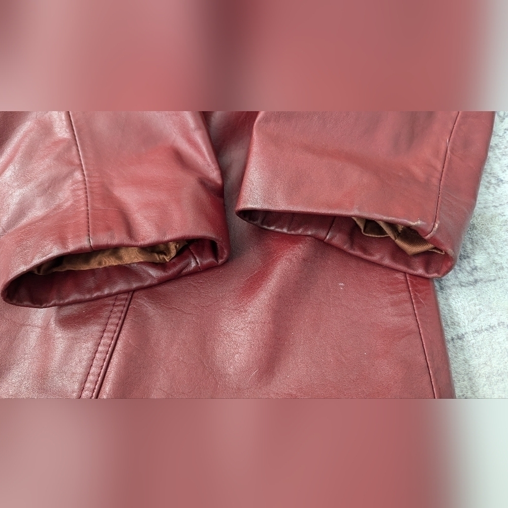 Vintage Lantry Woman's 100% Leathers Long Coat Jacket Made in Canada . - Picture 9 of 16